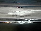 2010 Abstract Skyline painting